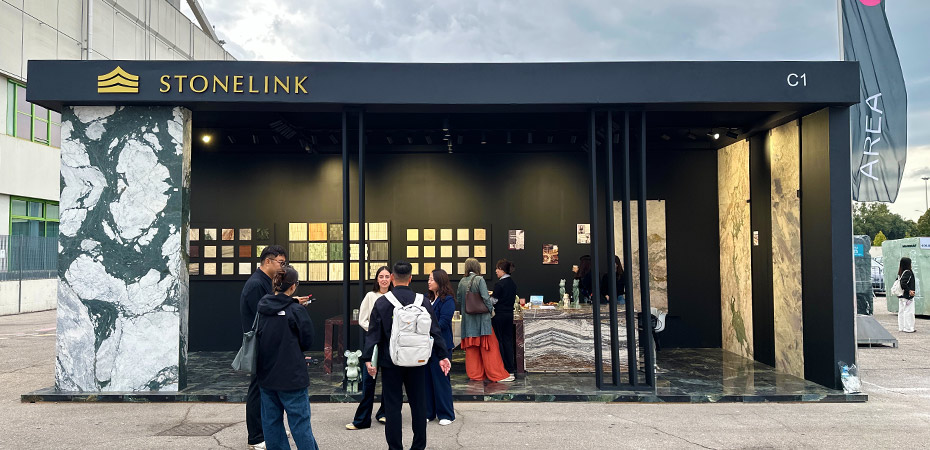 STONELINK booth at Marmomac 2025