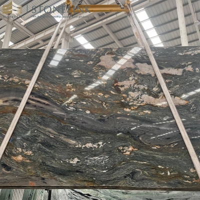 Santorini quartzite slab