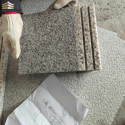 G654 grey granite stair steps