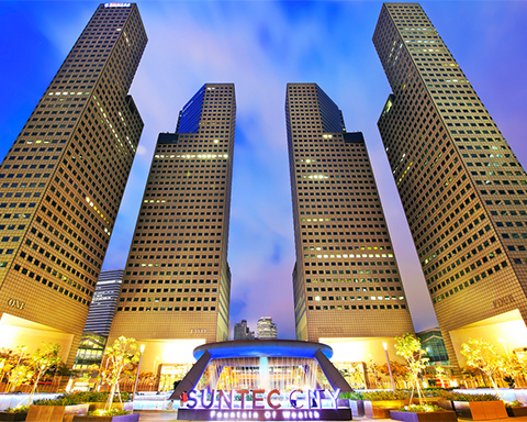 Офисные башни Suntec City, Сингапур
    